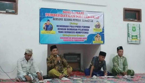 Gandeng DPMPTSP dan Naker Pamekasan, Aliansi Pemuda Tengginah Gelar Pelatihan untuk Wira Usaha Baru