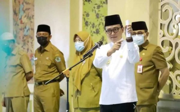 Bupati Pamekasan Pimpin Apel dan Gelar Halal Bihalal