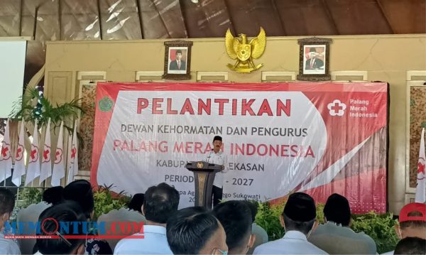 Hadiri Pelantikan Dewan Kehormatan Pengurus PMI Pamekasan, Wabup Titip Peningkatan Kesehatan