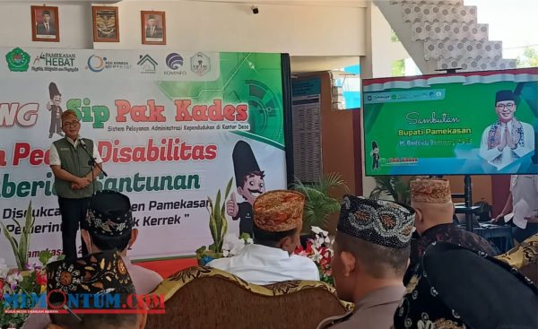 Bupati Pamekasan Hadiri Launching Sip Pak Kades dan Gerakan Peduli Disabilitas