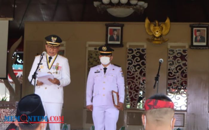 Bupati Pamekasan Pimpin Peringatan HUT RI di Pendopo Mandhapa Agung Ronggosukowati