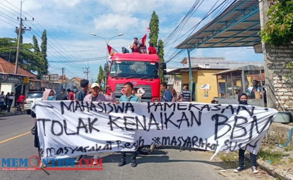 Tolak Kenaikan BBM, BEM se-Pamekasan Boikot dan Naiki Mobil Pertamina