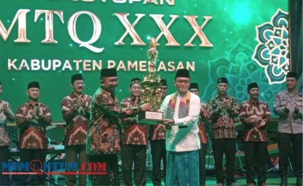 Bupati Pamekasan Resmi Menutup Gelaran MTQ Ke-XXX