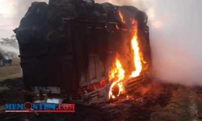 Dua Truk Bermuatan Tembakau Jadi Sasaran Aksi Pembakaran dan Penjarahan di Pamekasan