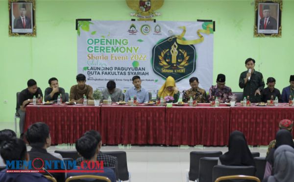 Opening Sharia Event 2022, Dema Fasya IAIN Madura Adakan Lomba dan Paguyuban Duta