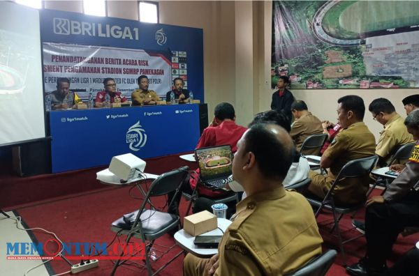 Stadion Ratu Pamellingan Pamekasan Raih Poin 58 Persen dari Tinjauan Risk Assesment Mabes Polri