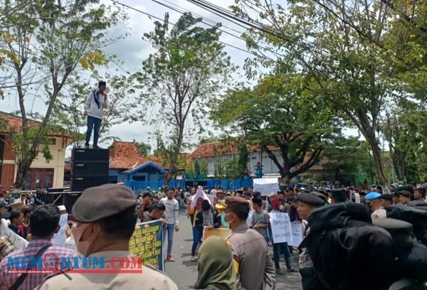 Minta Pilkades Serentak 2023 Segera Digelar, Empat Ormas di Pamekasan Datangi Kantor Bupati